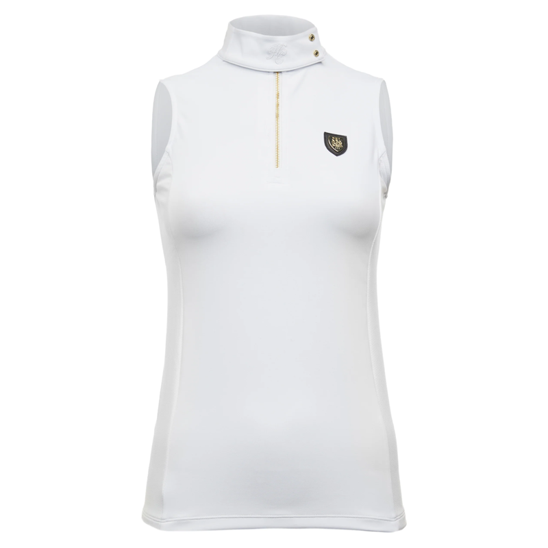 Holland Cooper Elite Sleeveless Base Layer - White-4